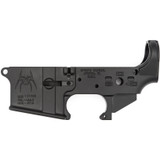 Spike's Tactical Spider AR-15 Stripped Lower Receiver Bullet Pictogram Multi Caliber Marked Aluminum Black [FC-855319005044]