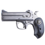 Bond Arms Ranger II .45 Long Colt/.410 Bore Break Action Derringer 4.25" Barrels 2 Rounds Front Blade/Fixed Rear Sights Standard Grip Rosewood Stainless Steel Finish [FC-855959001840]