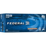 Federal Power-Shok .223 Remington Ammunition 55 Grain JSP 3240 fps [FC-AMM-65726-200]