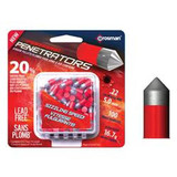 Crosman Red Flight Penetrators Ammunition Lead Free .22 Caliber 16.7 Grains LF22167 [FC-028478137257]