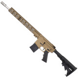 GLFA .450 Bushmaster AR-15 Semi Auto Rifle 18" Stainless Barrel 5 Round 15" Free Float M-LOK Hand Guard Collapsible Stock Burnt Bronze/Black [FC-702458691280]