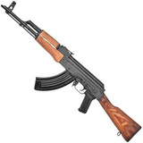 Century Arms GP WASR-10 AK-47 Semi Auto Rifle 7.62x39mm 16.25" Barrel 30 Round Detachable Box Magazine Stamped Receiver Wooden Furniture Matte Black Finish [FC-787450074477]