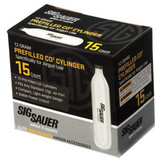 Sig Sauer Prefilled CO2 Cylinder 12 Gram 15 Pack [FC-798681537518]