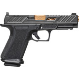 Shadow Systems MR920L Elite 9mm Luger Semi Automatic Pistol 4.5" Barrel 15 Rounds Tritium Night Sights Optic Cut Polymer Frame Bronze/Black Finish [FC-810013431773]