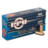 Prvi Partizan .380 ACP Ammunition 50 Rounds JHP 94 Grains [FC-8605003813057]
