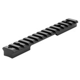 Leupold BackCountry 1-Piece Cross-Slot Scope Base Remington 700 Long Action Platforms 7075-T6 Aluminum Hard Coat Anodized Matte Black [FC-030317012021]