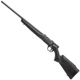 Savage Model B22 F Left Hand Bolt Action Rimfire Rifle .22 LR 21" Barrel 10 Rounds Synthetic Stock Black [FC-062654702402]