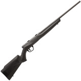 Savage Model B22 F Left Hand Bolt Action Rimfire Rifle .22 LR 21" Barrel 10 Rounds Synthetic Stock Black [FC-062654702402]