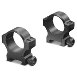 Leupold BackCountry Cross Slot Weaver Style Rings 1" Tube Diameter Medium Height 7075-T6 Aluminum Hard Coat Anodized Finish Matte Black [FC-030317019099]