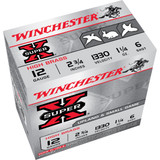Winchester Super-X 12 Ga 2.75" #6 Lead 1.25oz 25 Rounds [FC-2-WNX126BX]