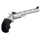 NAA Mini-Master Revolver .22 LR 4" Barrel 5 Rounds Rubber Grips Stainless Steel Frame and Finish [FC-744253000638]