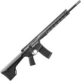 LWRC IC DI Target/Varmint AR-15 Semi Auto Rifle 5.56 NATO 16" Barrel 30 Rounds Direct Impingement LWRCI Extended 14" M-LOK Freefloat Rail Skirmish Sights Adjustable Stock Black [FC-853677007991]