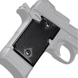 Pachmayr Custom Series Grips SIG 938 Checkered Aluminum Black [FC-034337620600]