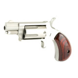 North American Arms .22 LR/WMR Mini-Revolver 1.13" Barrel 5 Rounds Rosewood Grips Stainless Frame and Finish [FC-744253000232]