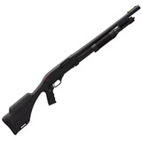 Winchester SXP Shadow Defender Pump Action Shotgun 20 Gauge 18" Barrel 3" Chamber 5 Rounds Black Adjustable Synthetic Stock Matte Black Finish [FC-048702007347]