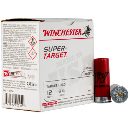 Winchester Super-X 12 Ga 2.75 #7 Steel 1 oz 25 Round Box [FC-AMM-1027-417]  - Cheaper Than Dirt