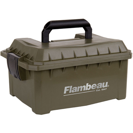 Flambeau Outdoors 6415SB Compact Ammo Can, Portable Ammo Storage