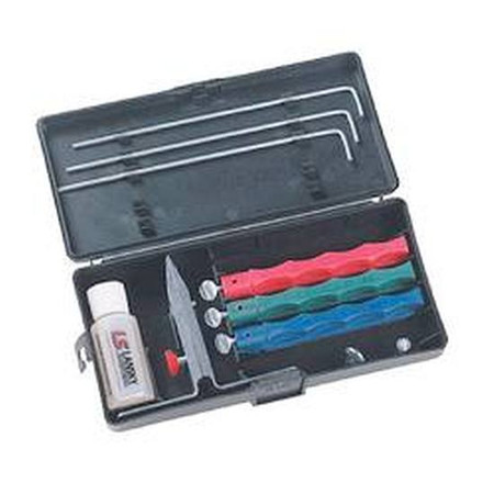 Lansky LKCLX Deluxe 5-Hone Sharpening System With Case and Oil - Fin  Feather Fur Outfitters