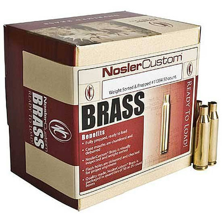 Nosler 6.5mm Creedmoor Unprimed Brass 50 Count 44824 [FC-054041448246] -  Cheaper Than Dirt