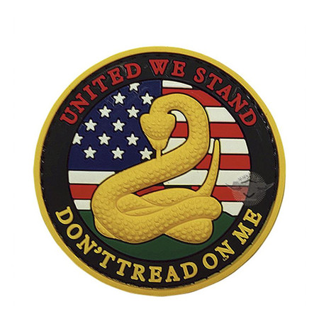 Don't Tread On Me PVC Patch - Various Colours - The Patch Board