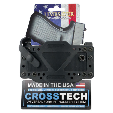 LimbSaver CrossTech Ambidextrous Holster with Secure Strap Clip On Polymer  Black [FC-697438125049] - Cheaper Than Dirt