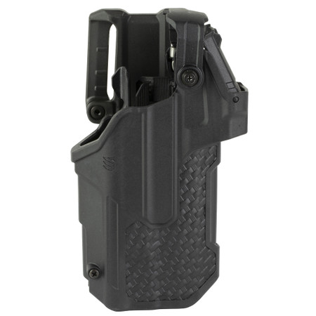 Blackhawk T-Series L3D Light-Bearing Holster fits Glock 20,21,36,38, (22/23  Gen 5) S&W M&P no Thumb Safety, HK VP9 with TLR-1/2 Polymer Right Hand  Black - Bereli Inc.