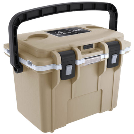 Pelican Elite Cooler - 20 qt Gunmetal/od Green