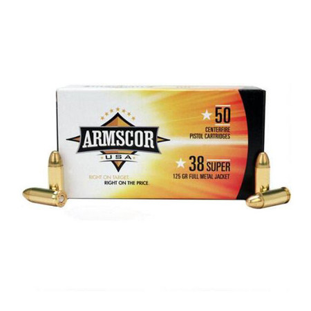 Armscor USA .38 Special Ammunition 50 Rounds FMJ 158 Grains F AC 38-17N  [FC-812285020044] - Cheaper Than Dirt