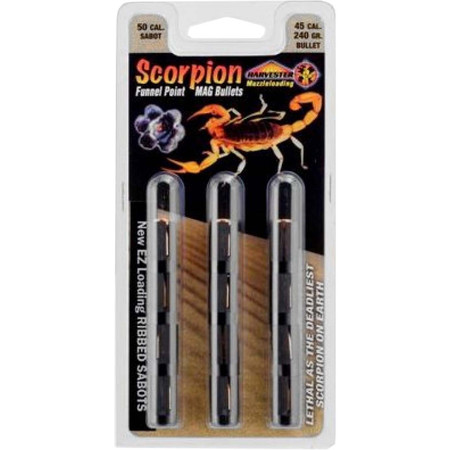 Harvester® Scorpion PT™ Gold 260 Grain, .50 Cal