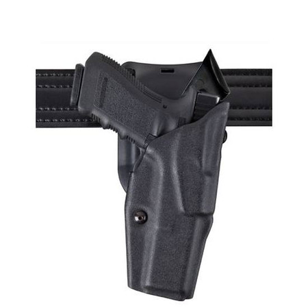  Safariland, 6360, SLS/ALS, Level 3 Retention Duty Holster,  Fits: Glock 17, 22, 31 With Light, Mid-Ride, STX Basket Weave Black, Left  Hand : Gun Holsters : Sports & Outdoors