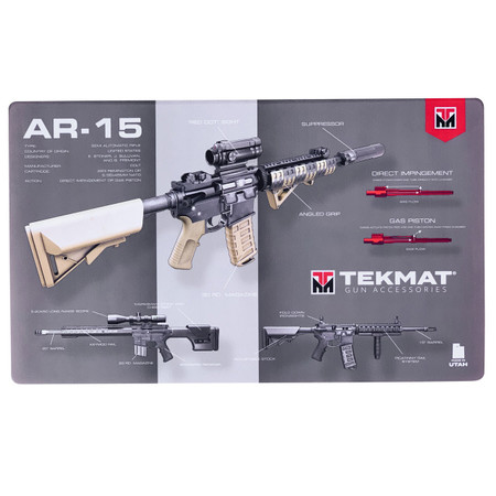 TekMat Armorer's Bench Gun Cleaning Mat (Model: ARF15 Cutaway), Accessories  & Parts, Tools -  Airsoft Superstore