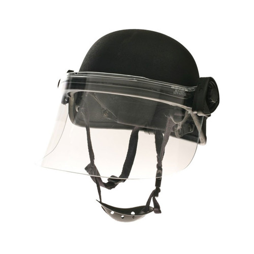 Paulson Manufacturing DK5 Face Shield, Field Mount, for PASGT Combat Helmets w/ Front Brim (Helmet Not Included) [FC-20-PM-DK5-H150SHORT]