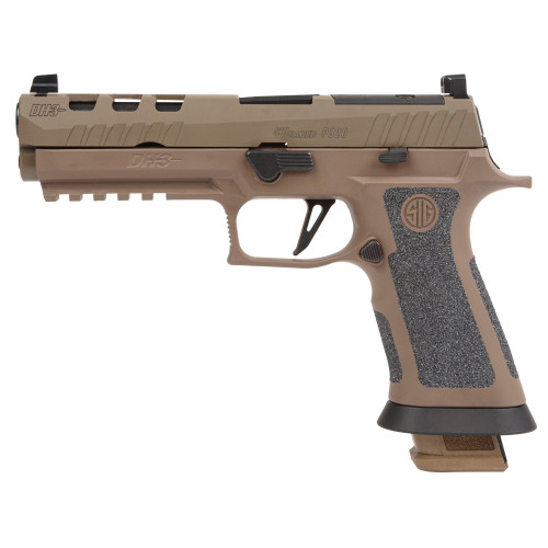 SIG Sauer P320-XFIVE DH3 9mm Luger Pistol Coyote Tan [FC-2-SG320X5-9-DH3E]
