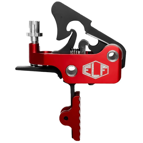 Elftmann ELF APEX Drop-in AR-15 Trigger with Knob Red Straight [FC-602581174691]