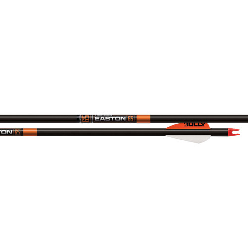 Easton Arrow Bowhunter 400 6.5mm with 2" bully Vanes 6 Pack [FC-723560290321]