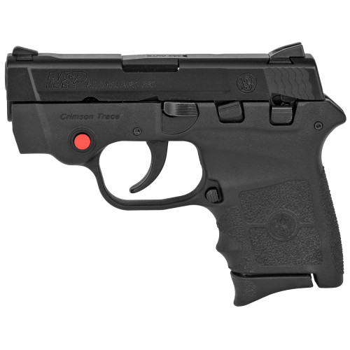S&W M&P Bodyguard 380 Crimson Trace Semi Auto Pistol 2.75" Barrel 6 Rounds with Laser and Safety Black [FC-022188864823]