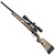 Savage 110 Apex Predator XP Bolt Action Rifle .243 Winchester 24" Threaded Barrel 4 Rounds DBM Vortex Crossfire II 4-12x44 Riflescope AccuTrigger Synthetic Stock Mossy Oak Mountain Country Range Camouflage [FC-011356573599]