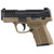 Savage Stance FDE 9mm Luger Semi Auto Micro-Compact Pistol [FC-011356670069]