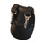 Boston Leather Jailers Double Key Holder Fits 2.25" Belt Leather Black [FC-192375078309]