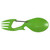 Kershaw Ration Combination Eating Utensil Fork/Spoon/Bottle Opener 3Cr13 Steel Food Safe Coating Green Finish [FC-087171052427]