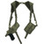 Fox Outdoor Tactical Shoulder Holster Universal Fit Ambidextrous Nylon Olive Drab Green 58-170 [FC-099598581701]