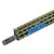 UTG PRO 8-Slot Keymod Picatinny Rail Section-OD Green [FC-4717385550858]