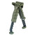 FAB Defense Quick Release T-POD Generation 2 Picatinny Rail Mount Aluminum and Polymer OD Green [FC-7290105945389]