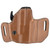 Bianchi 126GLS Assent Holster fits Glock 17 and Similar Right Hand Belt Slide Plain Leather with Laminate Liner Tan [FC-013527325693]