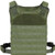 Voodoo Tactical MOLLE Rapid Assault Tactical (RAT) Plate Carrier Vest Nylon OD Green 20-901704000 [FC-783377107939]