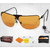 Radians Interchangeable Shooting Glasses with Clear, Orange, and Amber Lens Metal Frame RSG-3LK [FC-674326252964]