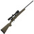 Howa GamePro 2 6.5 PRC Bolt Action Rifle 24" Threaded Barrel 3 Rounds Nikko Stirling 4-12x40 Scope Hogue Overmolded Stock OD Green [FC-682146398601]