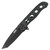 Columbia River Knife and Tool M16-02KS Folding 3.057" Plain Edge Tanto Black Oxide 12C27 Sandvik Steel Blade 2Cr13 Handle Pocket Clip [FC-794023001242]