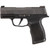 SIG Sauer P365X 9mm Luger Semi Auto Pistol 3.1" Barrel 10 Rounds Night Sites Polymer Grip Frame Black Finish [FC-798681633388]