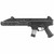 CZ Scorpion EVO 3 S1 Pistol With Flash Can Semi Auto Pistol 9mm Luger 7.72" Barrel 20 Rounds 5" KAK Flash Can Muzzle Device Polymer Frame Matte Black Finish [FC-806703913537]